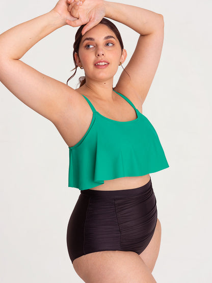 Bundle Shapermint - 1 Bikini Bottom + 1 Ruffled Bikini Top