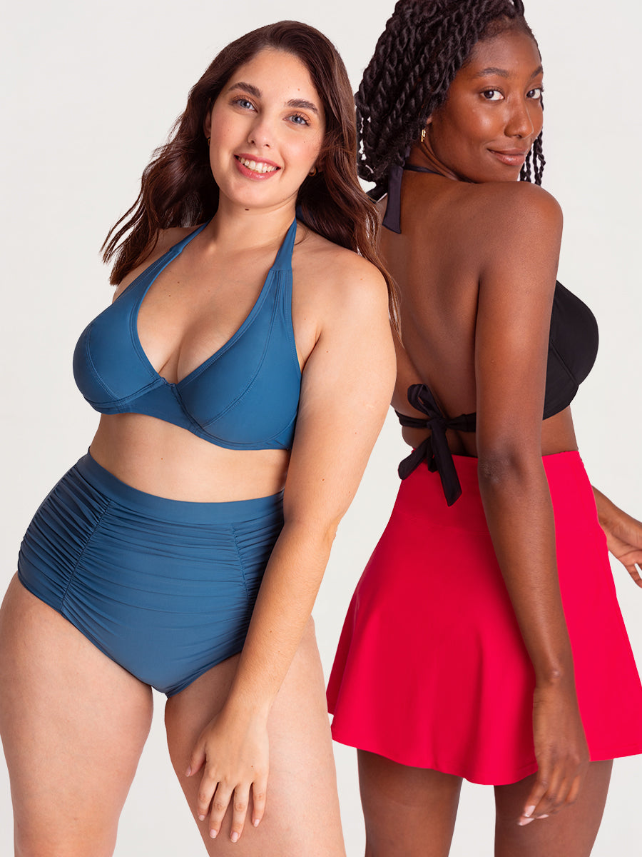 Bundle Shapermint - 1 Bikini Bottom + 1 Swim Skirt