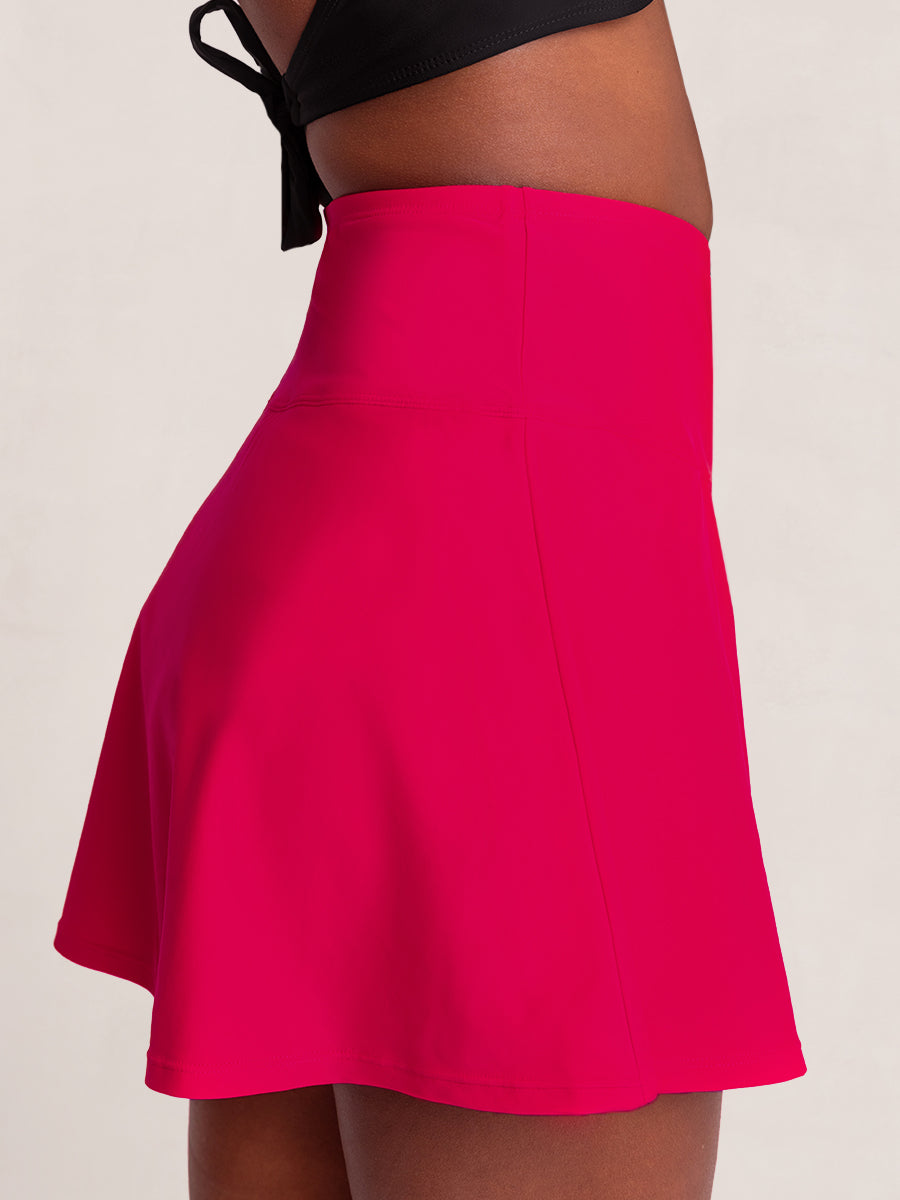 Shapermint High Waisted Full Coverage Swim Skirt