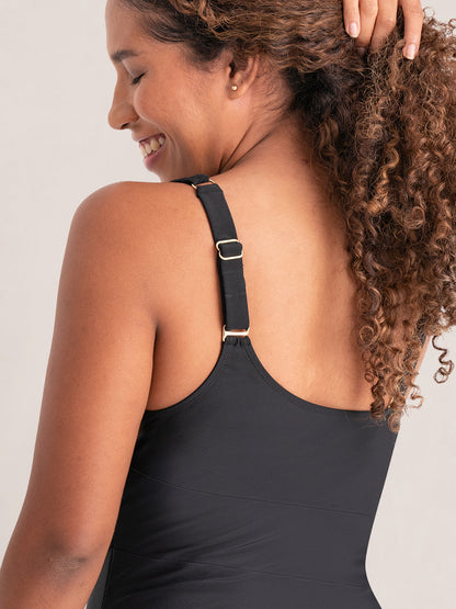 Shapermint One Shoulder Control Swimsuit