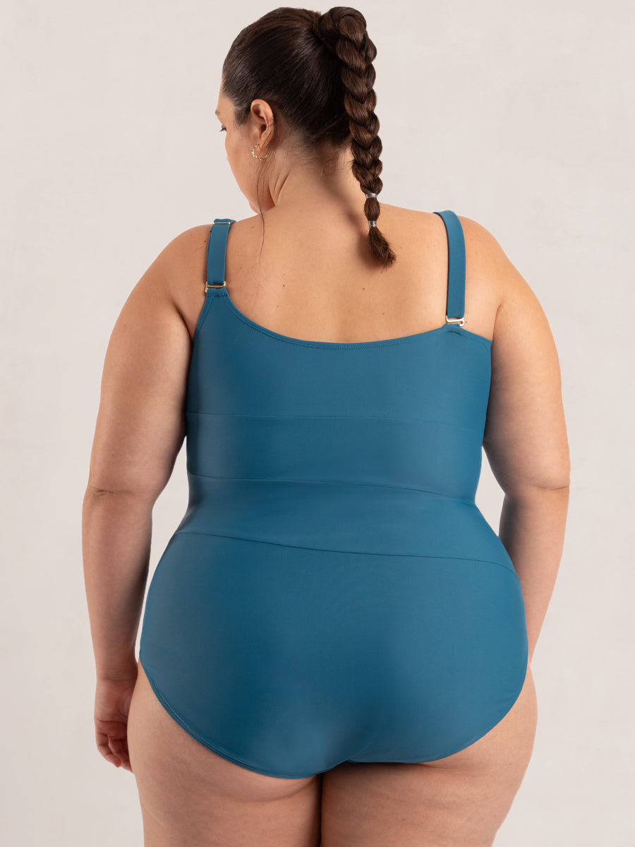Shapermint One Shoulder Control Swimsuit