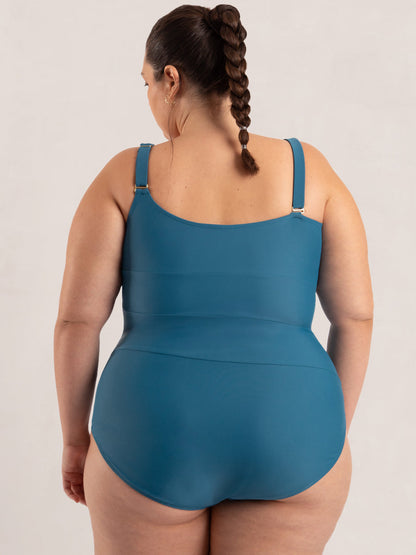 Shapermint One Shoulder Control Swimsuit