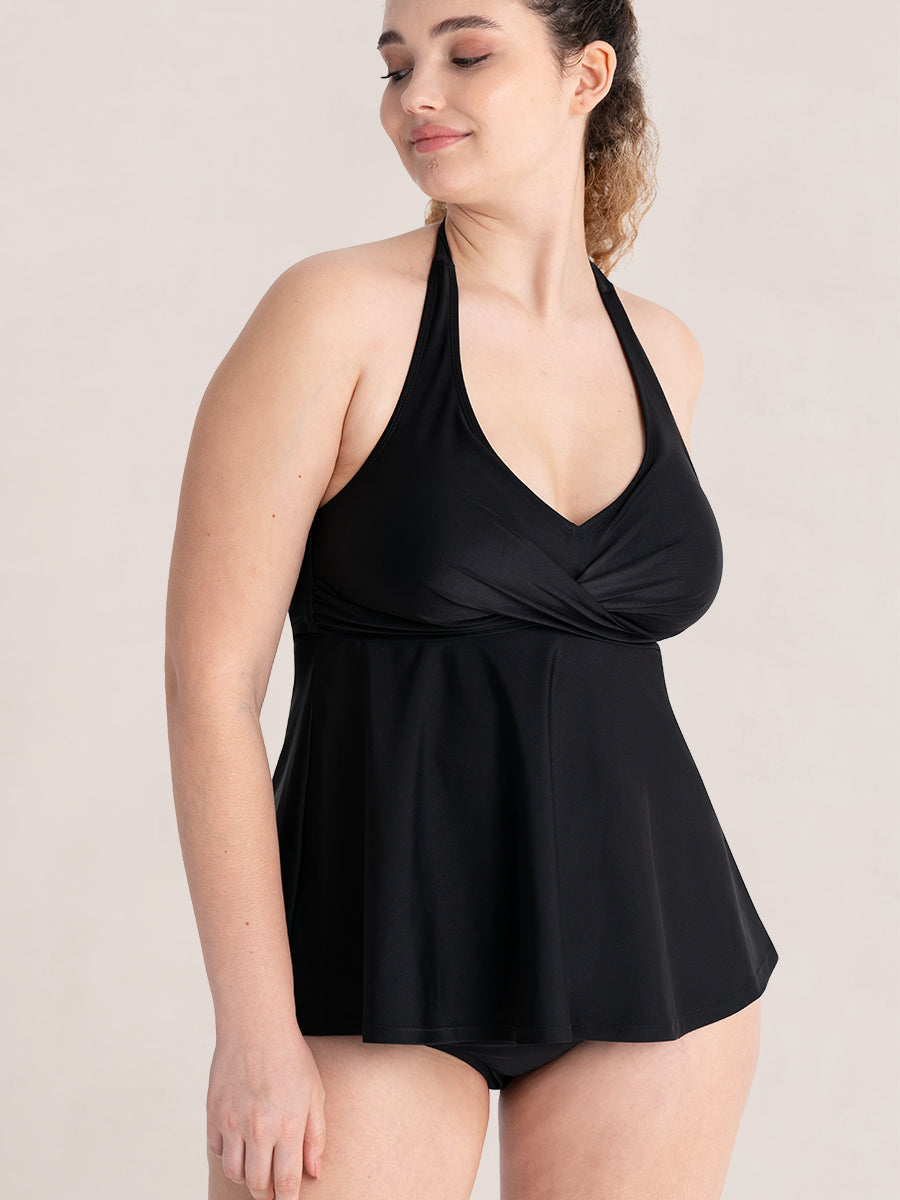Shapermint Halter Tankini