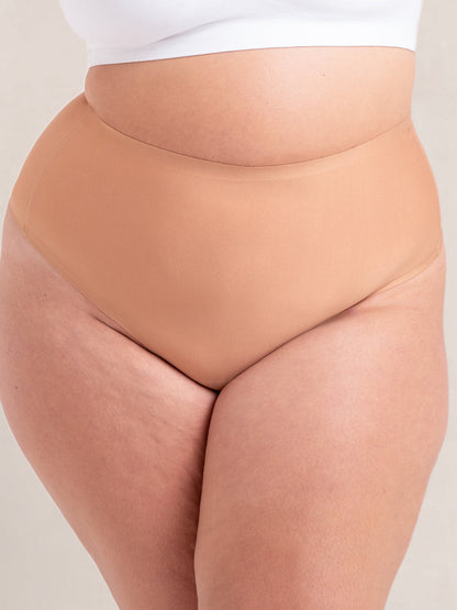 Truekind® Seamless Stretch Mid-Waist Thong