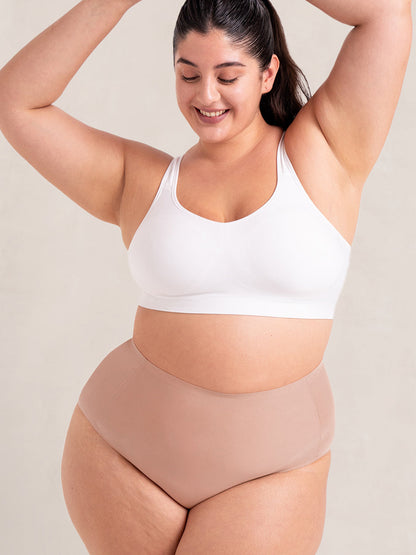 Truekind® Seamless Stretch Mid-Waist Brief