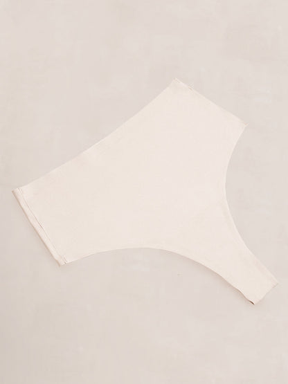 Truekind® Seamless Stretch Mid-Waist Thong